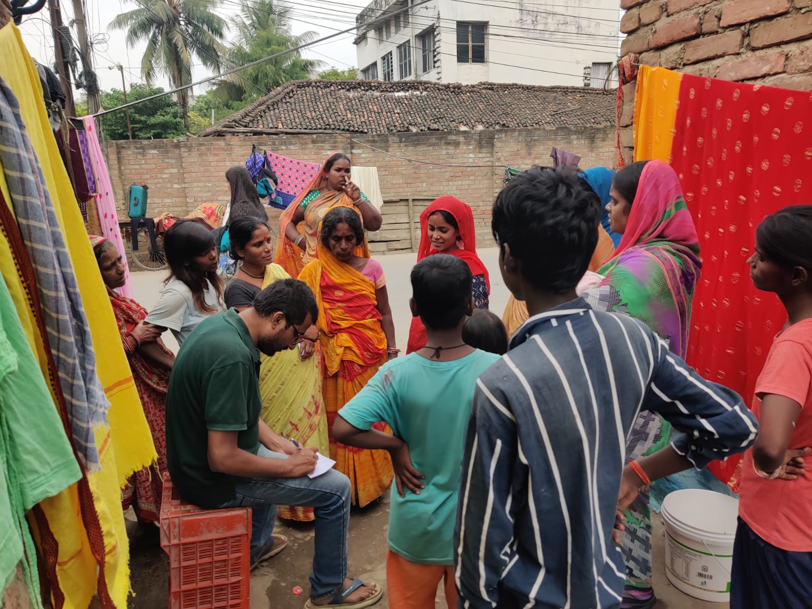 Charity Saree Distribution