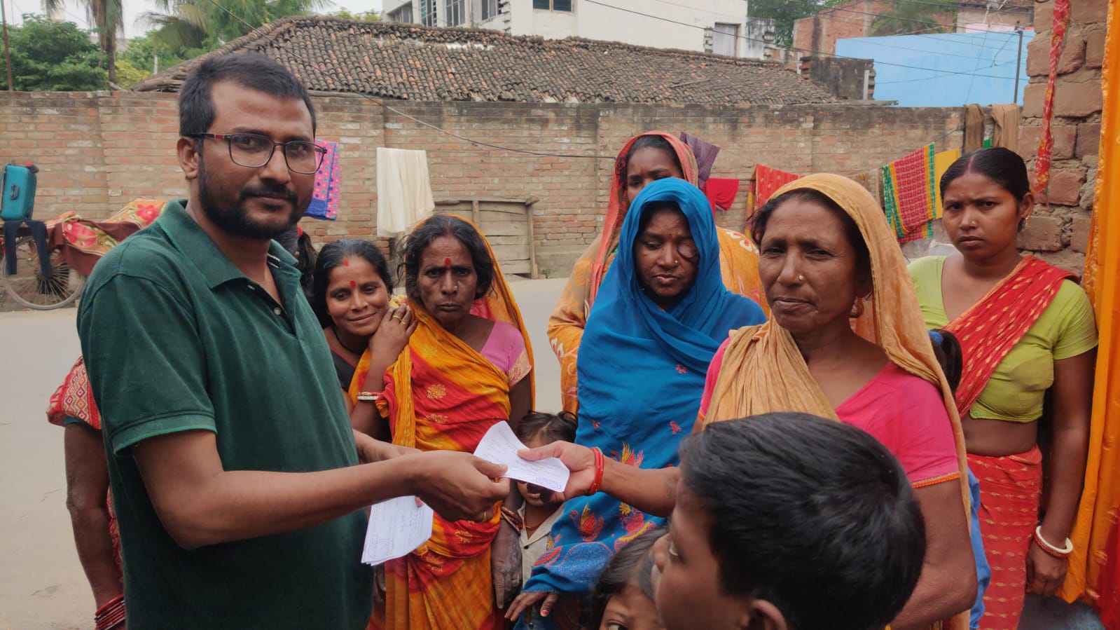 Charity Saree Distribution